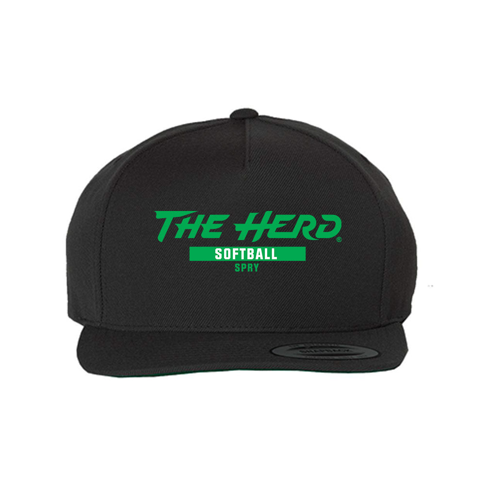 Marshall - NCAA Softball : Kate Spry - Snapback Hat-0