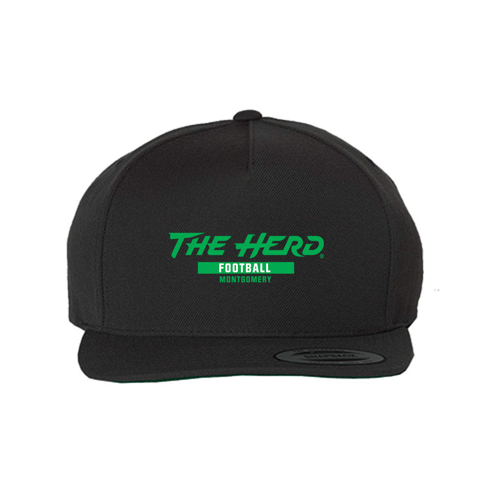 Marshall - NCAA Football : Tariq Montgomery - Snapback Hat