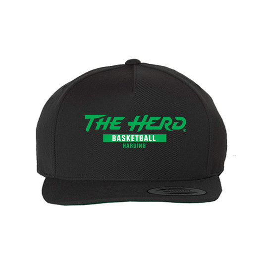 Marshall - NCAA Men's Basketball : Erich Harding - Snapback Hat-0