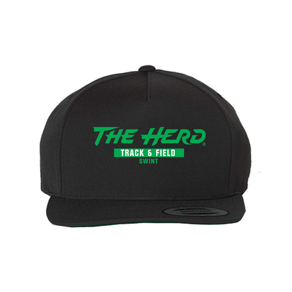 Marshall - NCAA Men's Track & Field : Chris Swint - Snapback Hat-0