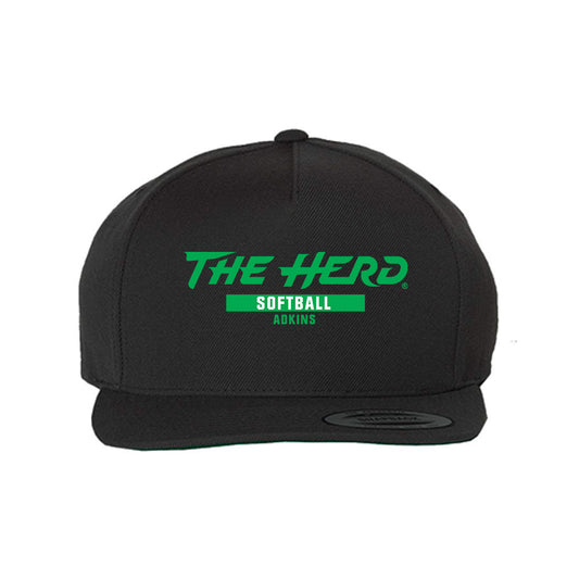 Marshall - NCAA Softball : Haleigh Adkins - Snapback Hat-0