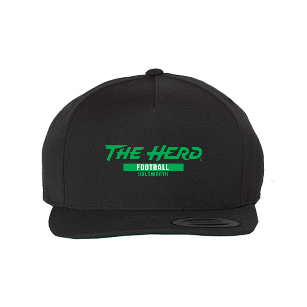 Marshall - NCAA Football : Carter Holsworth - Snapback Hat