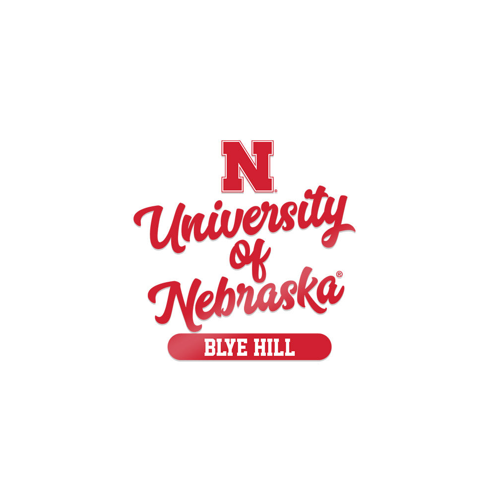 Nebraska - NCAA Football : Blye Hill - Sticker-0