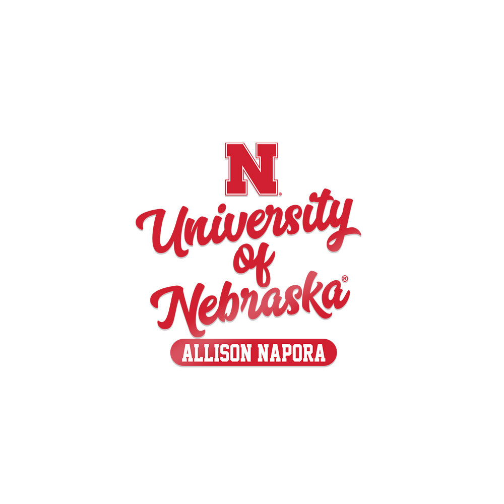 Nebraska - NCAA Women's Soccer : Allison Napora - Sticker-0