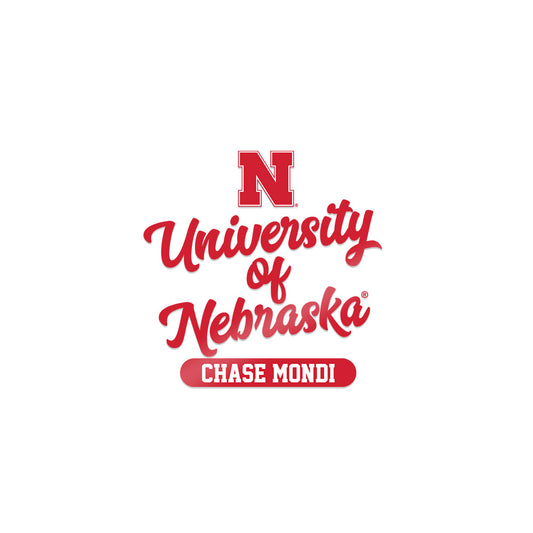 Nebraska - NCAA Men's Gymnastics : Chase Mondi - Sticker-0