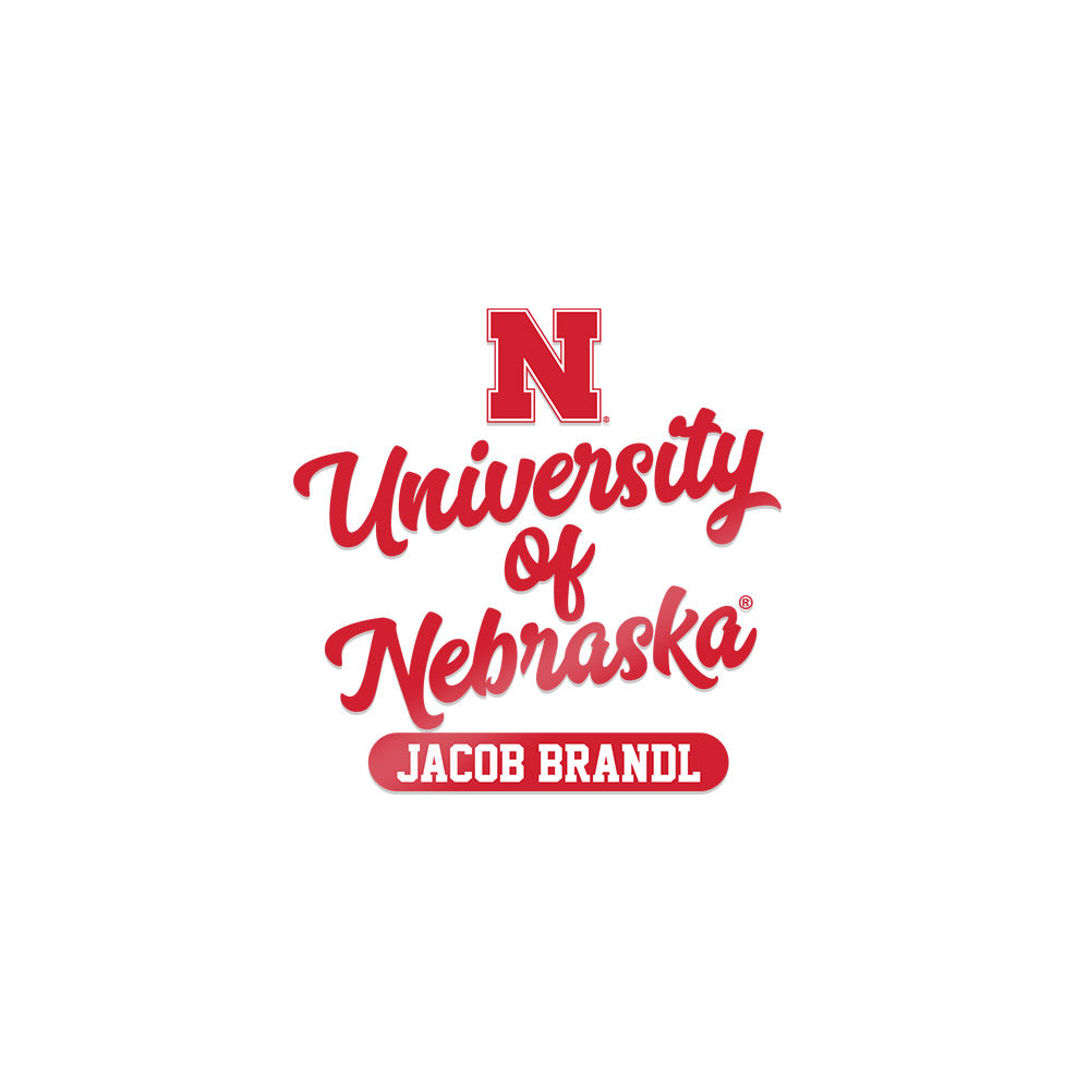 Nebraska - NCAA Football : Jacob Brandl - Sticker-0