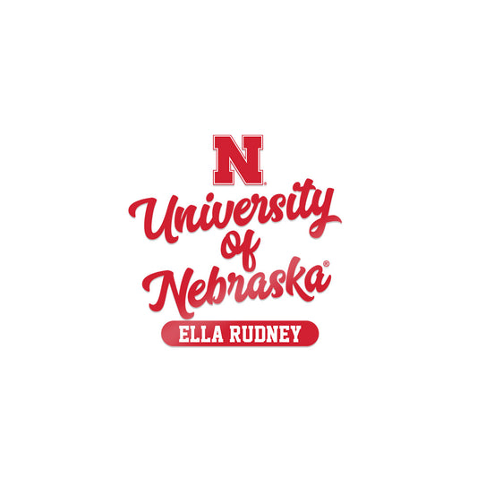 Nebraska - NCAA Women's Soccer : Ella Rudney - Sticker-0