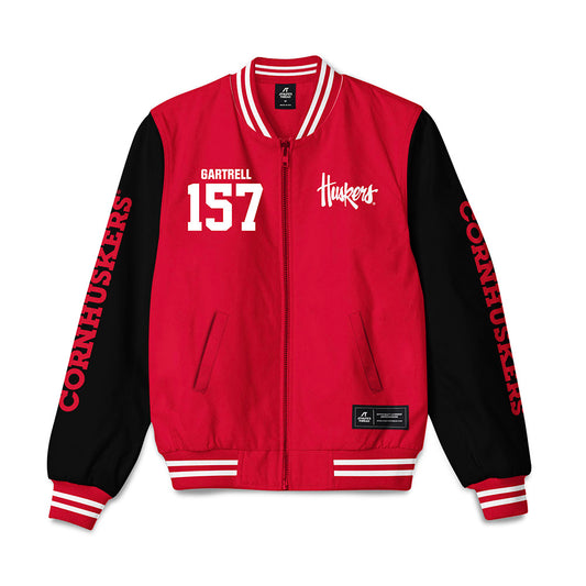 Nebraska - NCAA Wrestling : Dez Gartrell - Bomber Jacket-0