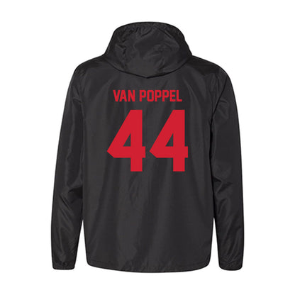 Nebraska - NCAA Football : Riley Van Poppel - Windbreaker