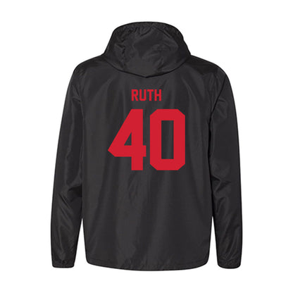 Nebraska - NCAA Football : Trevor Ruth - Windbreaker