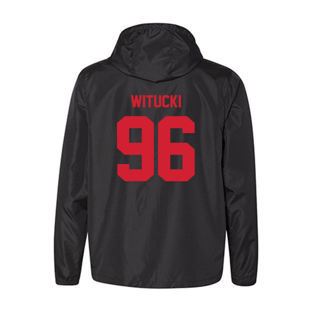 Nebraska - NCAA Football : Camden Witucki - Windbreaker