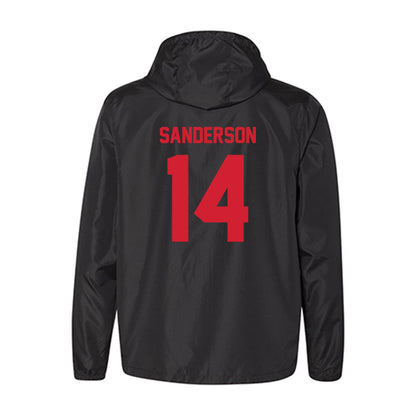 Nebraska - NCAA Baseball : Case Sanderson - Windbreaker