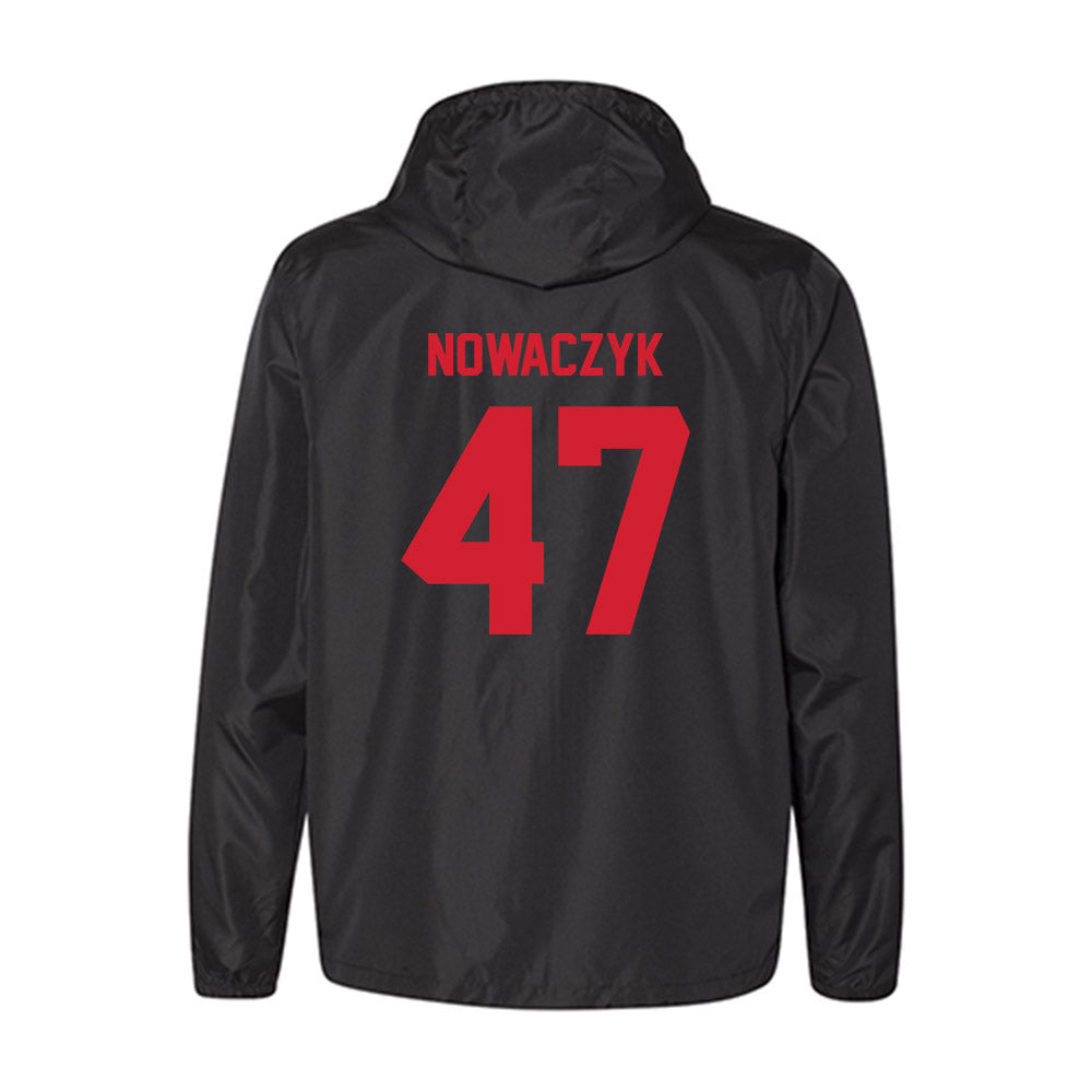 Nebraska - NCAA Baseball : Colin Nowaczyk - Windbreaker-1