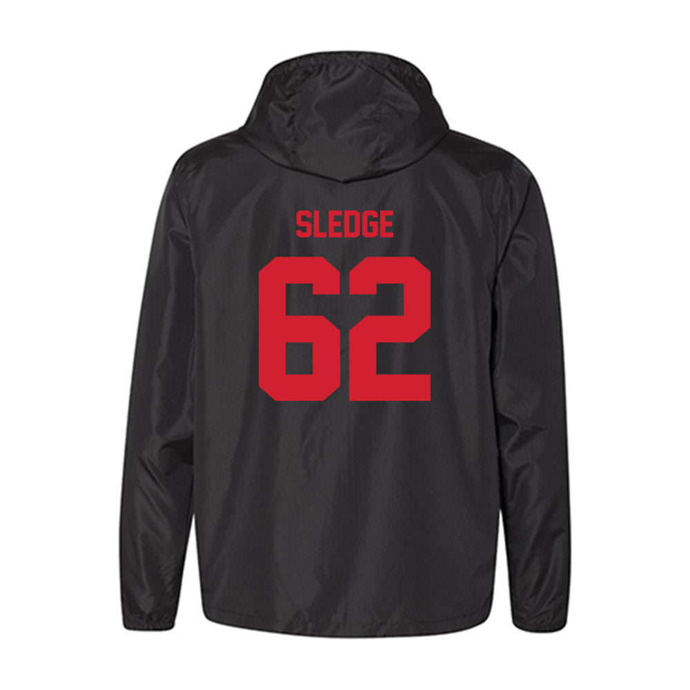 Nebraska - NCAA Football : Sam Sledge - Windbreaker