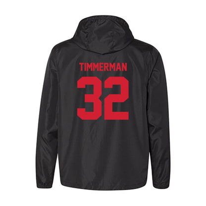 Nebraska - NCAA Baseball : Tucker Timmerman - Windbreaker