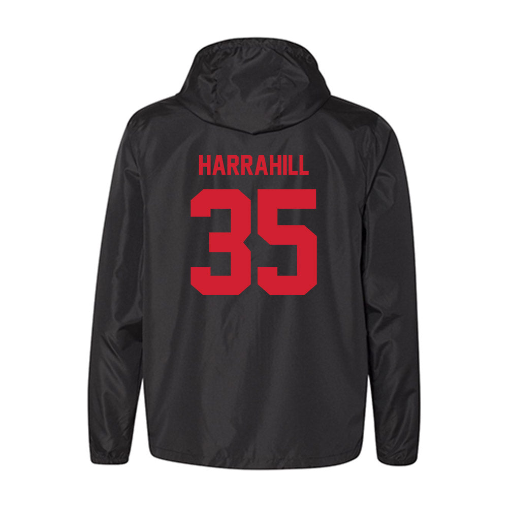 Nebraska - NCAA Baseball : Ryan Harrahill - Windbreaker-1