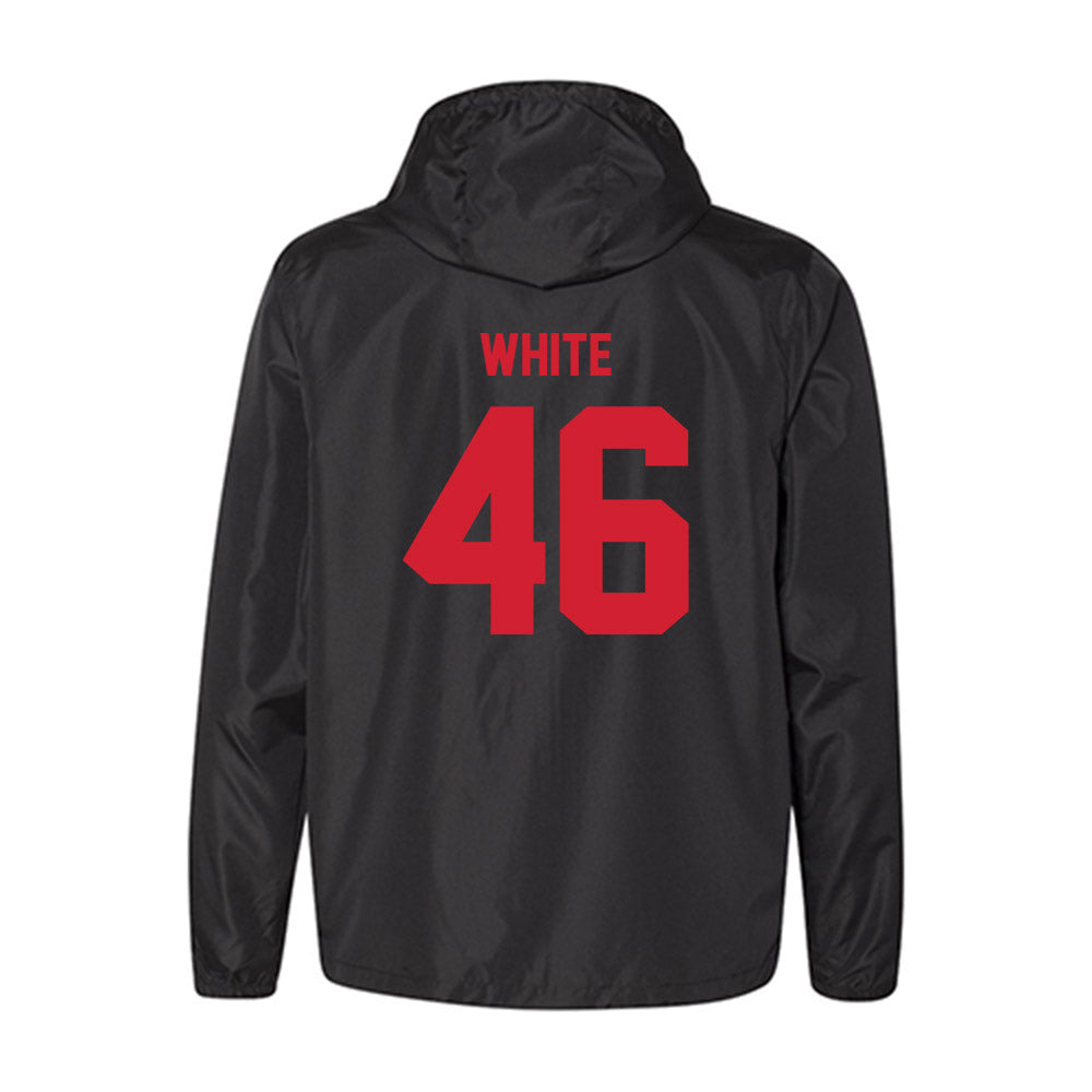 Nebraska - NCAA Baseball : Aiden White - Windbreaker-1