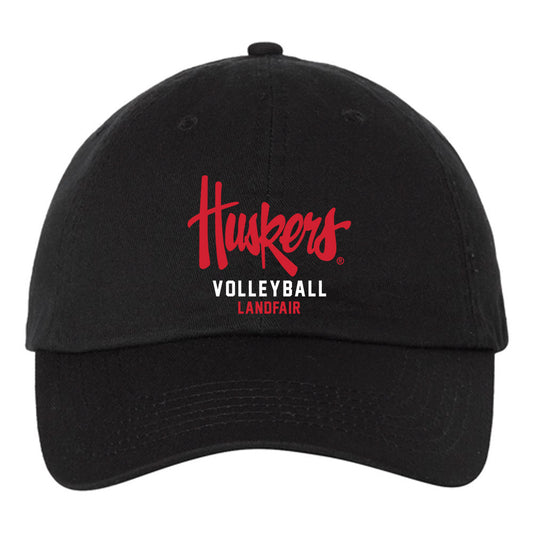 Nebraska - NCAA Women's Volleyball : Taylor Landfair - Dad Hat