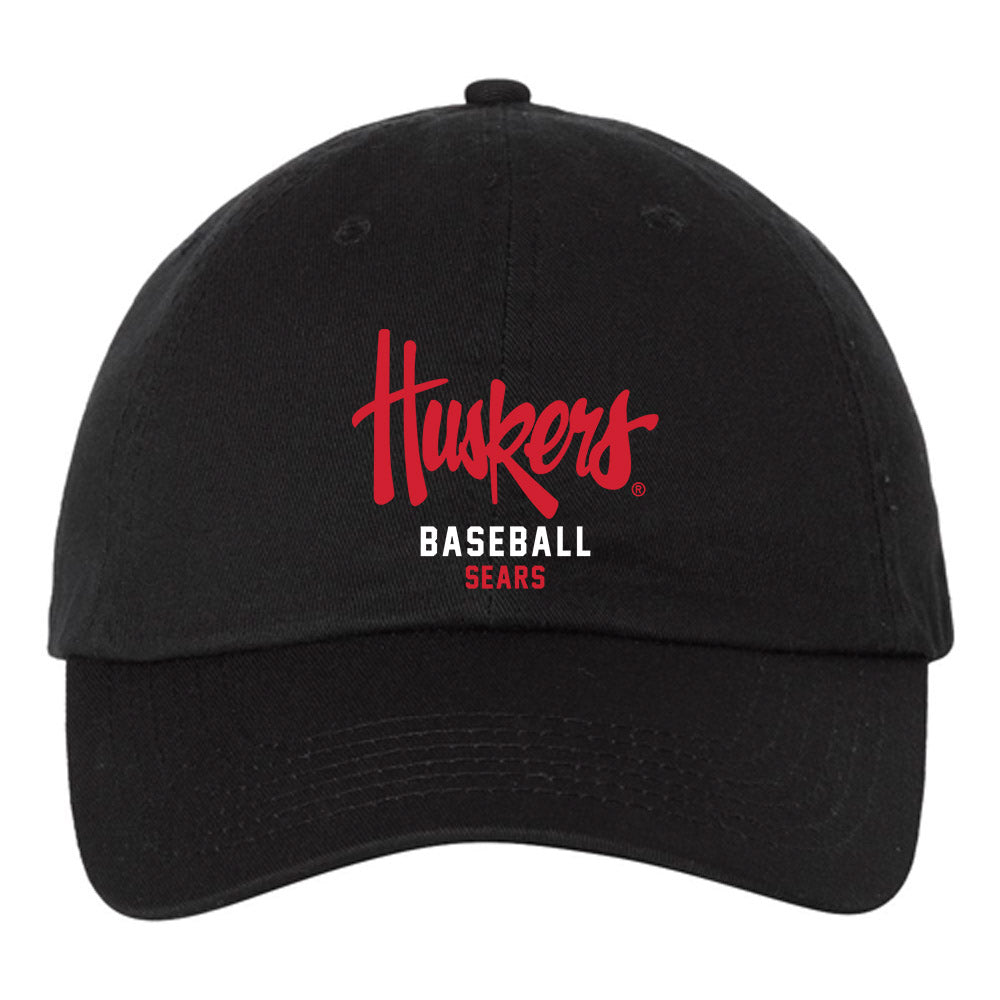 Nebraska - NCAA Baseball : Brett Sears - Dad Hat