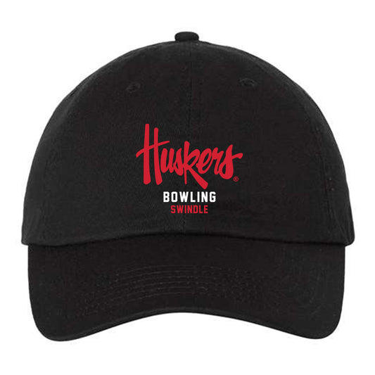 Nebraska - NCAA Women's Bowling : Haley Swindle - Dad Hat-0