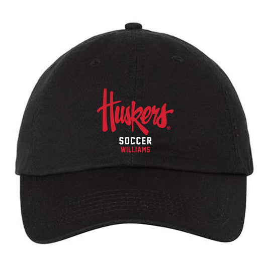 Nebraska - NCAA Women's Soccer : Karli Williams - Dad Hat-0