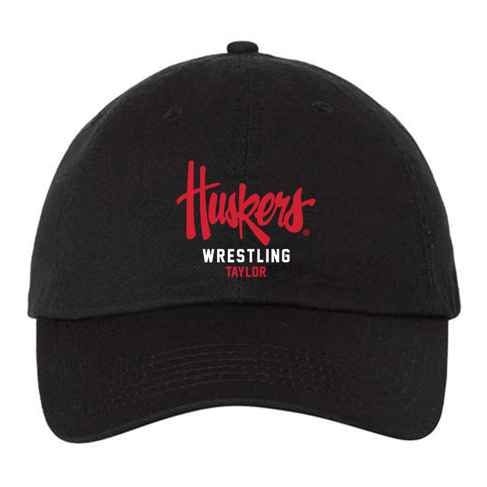 Nebraska - NCAA Wrestling : Antrell Taylor - Dad Hat-0
