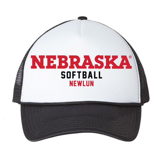 Nebraska - NCAA Softball : Abbey Newlun - Trucker Hat