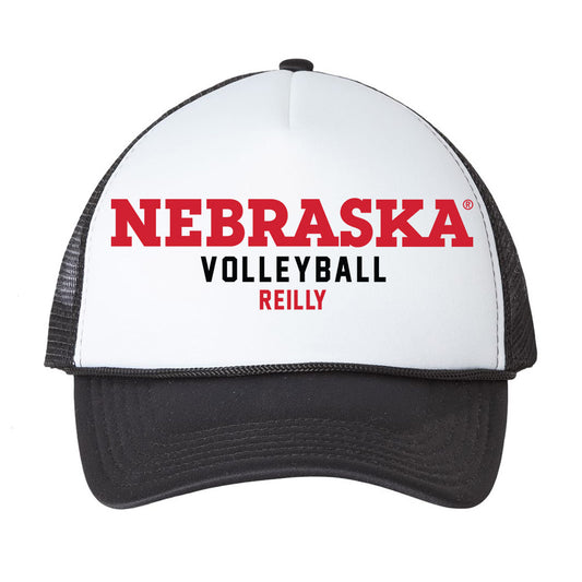 Nebraska - NCAA Women's Volleyball : Bergen Reilly - Trucker Hat-0
