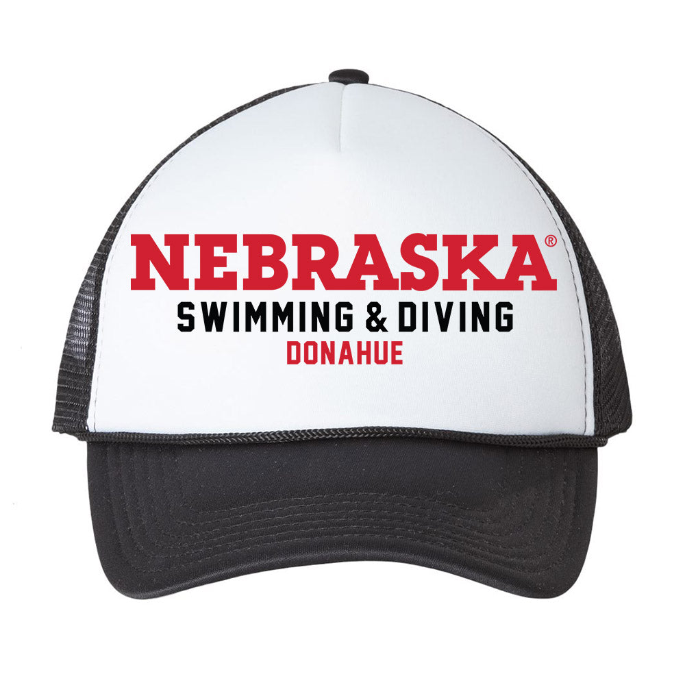 Nebraska - NCAA Women's Swimming & Diving : Gabby Donahue - Trucker Hat