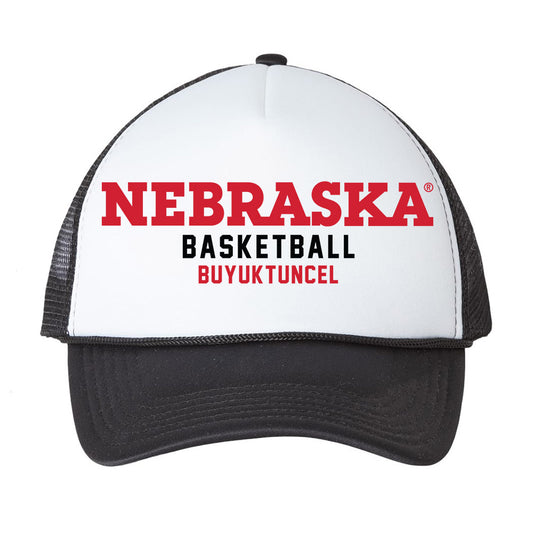 Nebraska - NCAA Men's Basketball : Berke Buyuktuncel - Trucker Hat-0