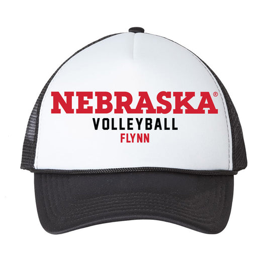 Nebraska - NCAA Women's Volleyball : Campbell Flynn - Trucker Hat-0