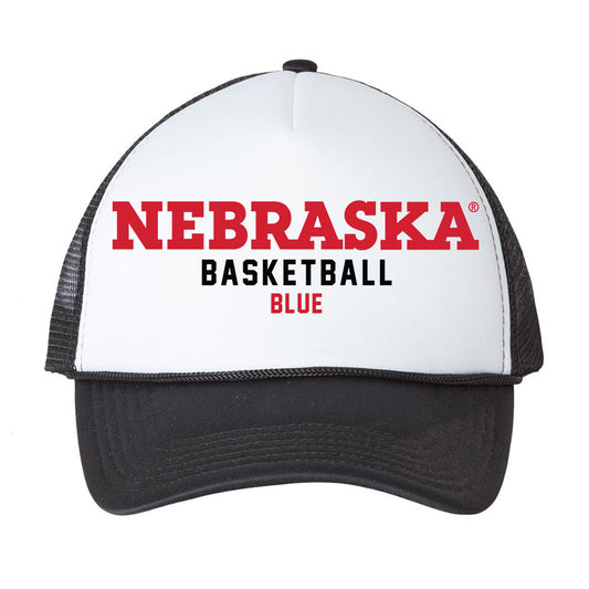 Nebraska - NCAA Men's Basketball : Kendall Blue - Trucker Hat-0