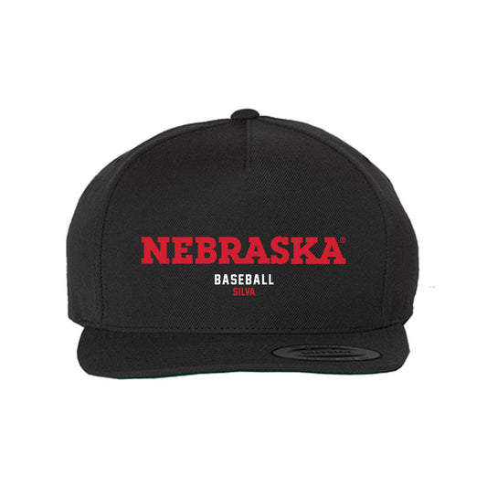 Nebraska - NCAA Baseball : Riley Silva - Snapback Hat