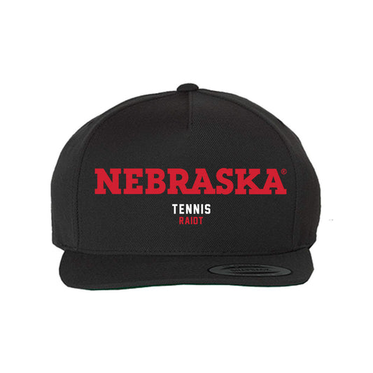 Nebraska - NCAA Women's Tennis : Conley Raidt - Snapback Hat-0