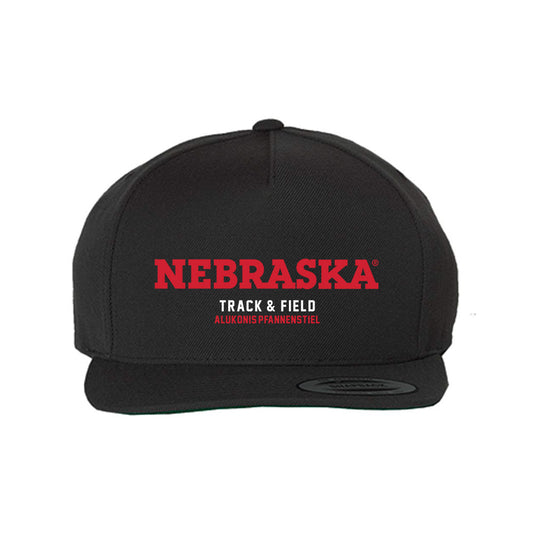 Nebraska - NCAA Women's Track & Field : Marie Alukonis-Pfannenstiel - Snapback Hat