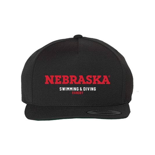 Nebraska - NCAA Women's Swimming & Diving : JoJo Randby - Snapback Hat