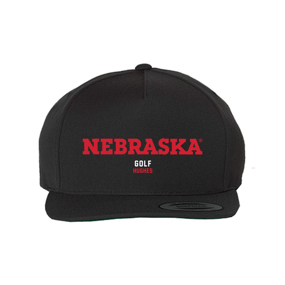 Nebraska - NCAA Men's Golf : Rhett Hughes - Snapback Hat