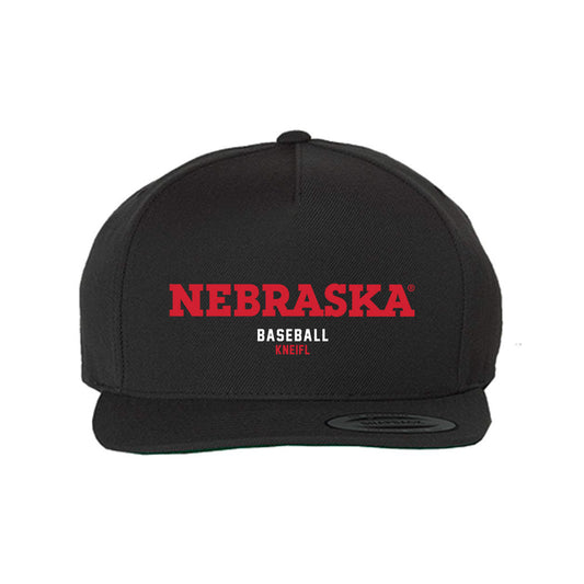 Nebraska - NCAA Baseball : Brooks Kneifl - Snapback Hat