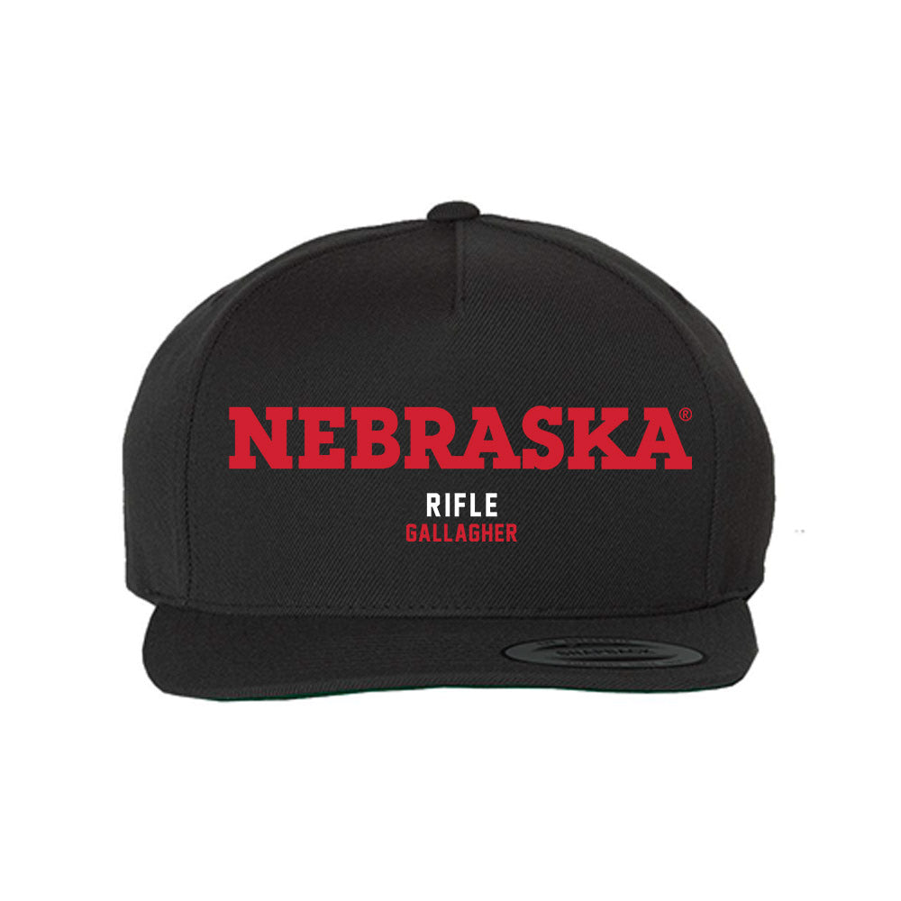 Nebraska - NCAA Rifle : Hannah Gallagher - Snapback Hat-0