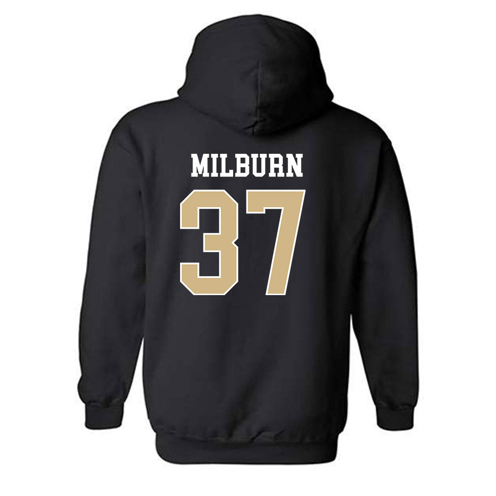 Purdue - NCAA Baseball : Isaac Milburn - Classic Shersey Hooded Sweatshirt-1