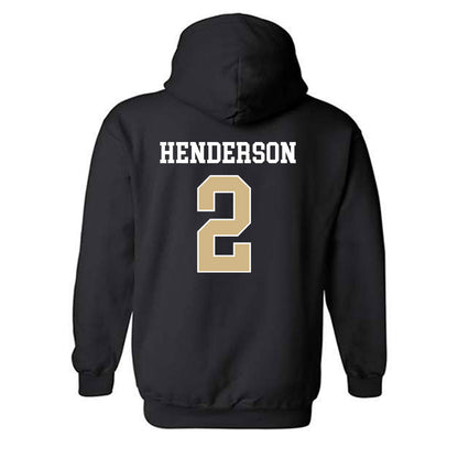 Purdue - NCAA Women's Basketball : Taylor Henderson - Classic Shersey Hooded Sweatshirt-1