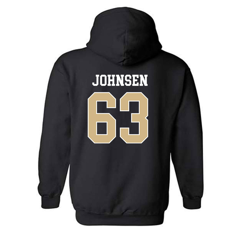 Purdue - NCAA Football : Jimmy Johnsen - Classic Shersey Hooded Sweatshirt-1