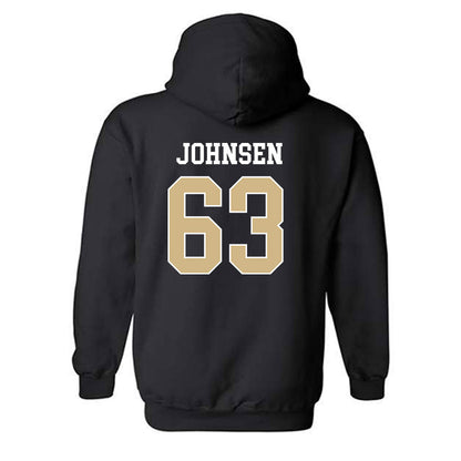 Purdue - NCAA Football : Jimmy Johnsen - Classic Shersey Hooded Sweatshirt-1