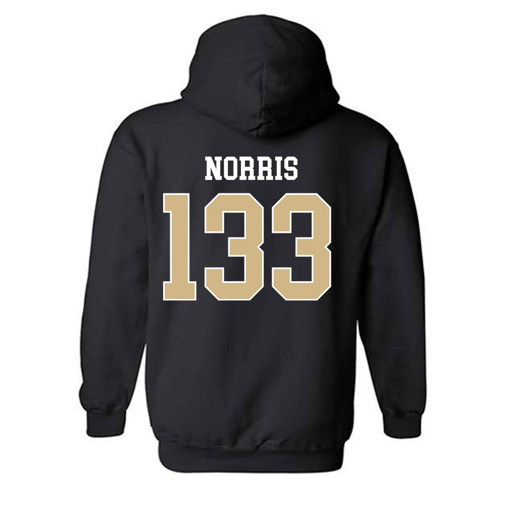 Purdue - NCAA Wrestling : Dustin Norris - Classic Shersey Hooded Sweatshirt-1