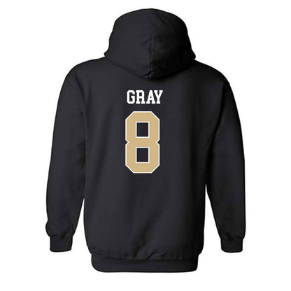 Purdue - NCAA Women's Volleyball : Raven Gray - Classic Shersey Hooded Sweatshirt