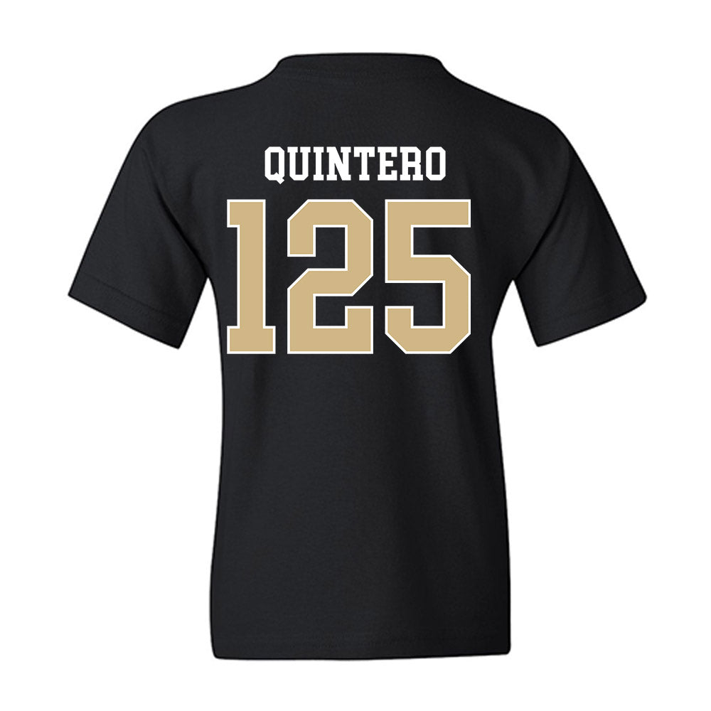 Purdue - NCAA Wrestling : Isaiah Quintero - Classic Shersey Youth T-Shirt-1