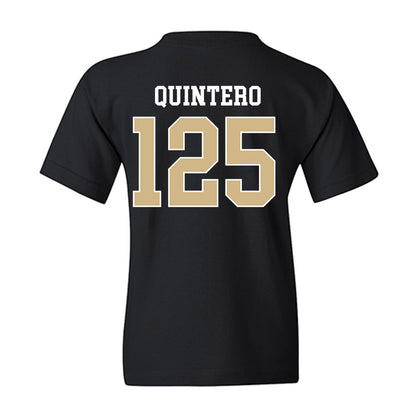 Purdue - NCAA Wrestling : Isaiah Quintero - Classic Shersey Youth T-Shirt-1