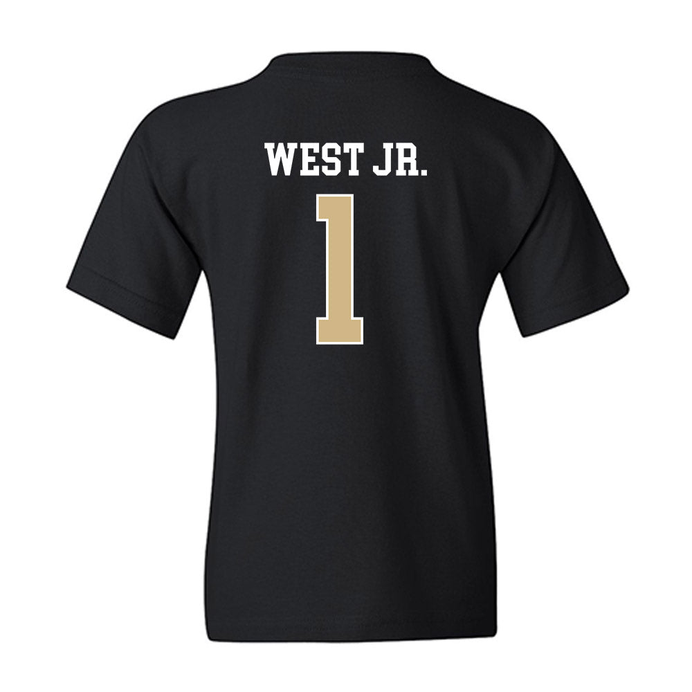 Purdue - NCAA Men's Basketball : Antione West Jr. - Classic Shersey Youth T-Shirt-1