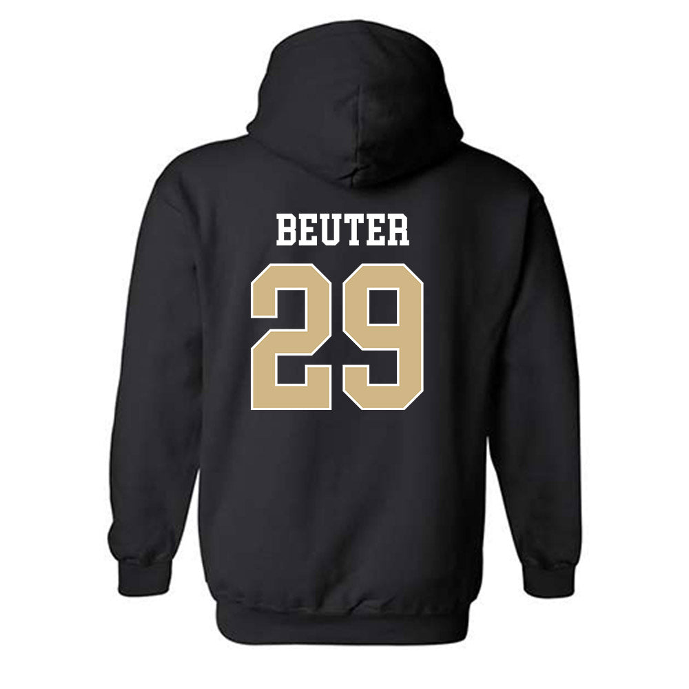 Purdue - NCAA Baseball : Gavin Beuter - Classic Shersey Hooded Sweatshirt-1