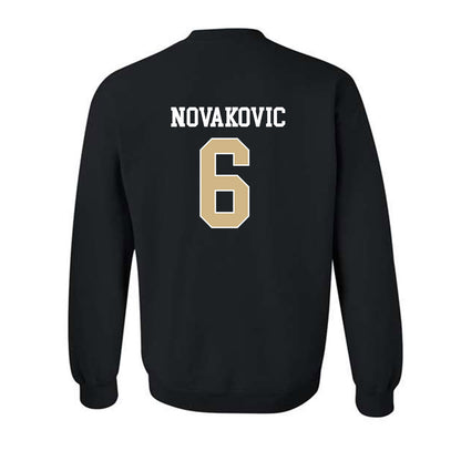 Purdue - NCAA Baseball : James Novakovic - Classic Shersey Crewneck Sweatshirt